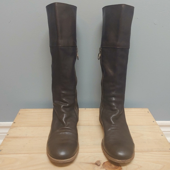 Fiorentini + Baker brown leather riding boots size 6 (36EU) - Picture 5 of 13